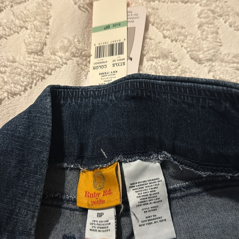 Ruby Rd Slimming Contour Jeans - Picture 4 of 5